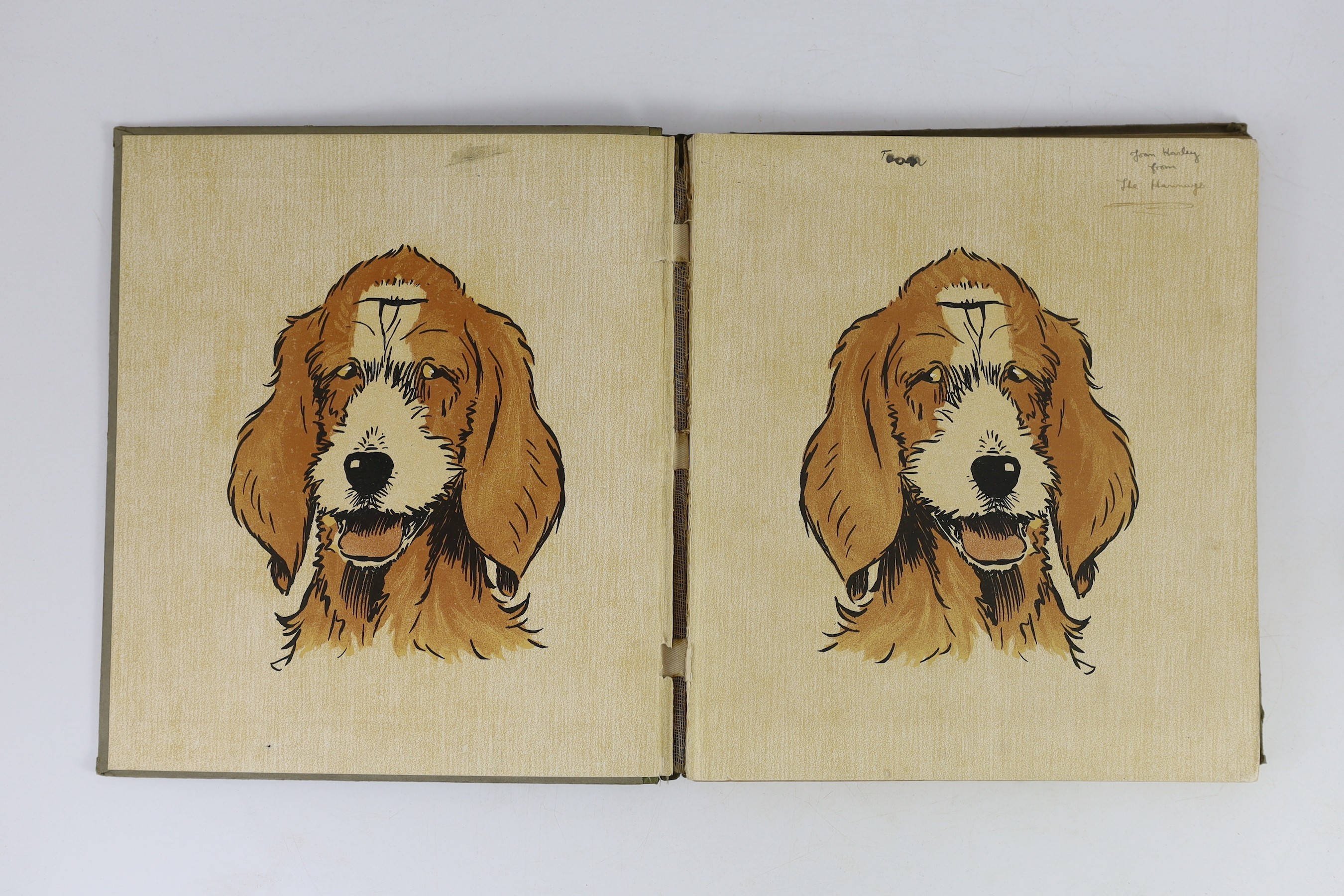 Aldin, Cecil - 3 works - Puppy Tails, 10 plates, 1912; Rough and Tumble, 24 plates, [1910] and The Twins, 24 plates, [1910]